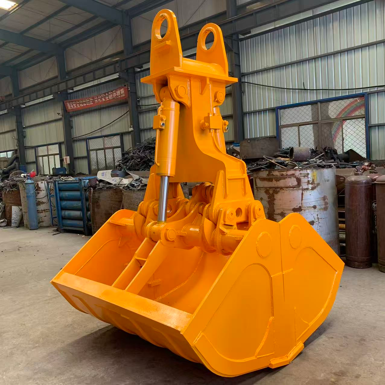 液压抓斗 起重机行车抓吊斗 码头吊运 垃圾抓斗按需定制