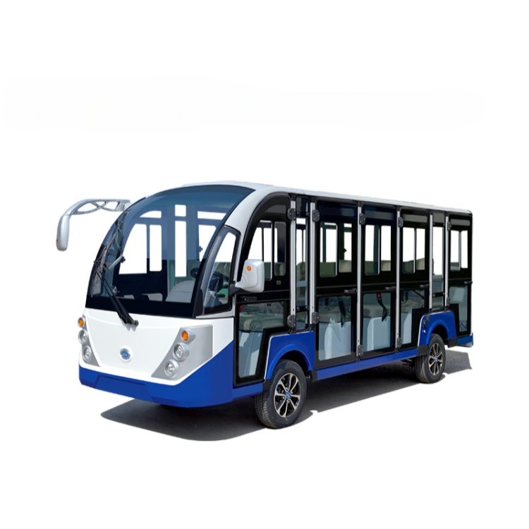 HRCD-GD14-14座封闭观光车(全玻璃门)