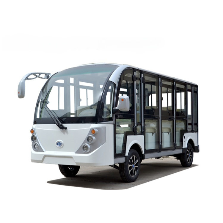 HRCD-GD11-11座封闭观光车(全玻璃门)
