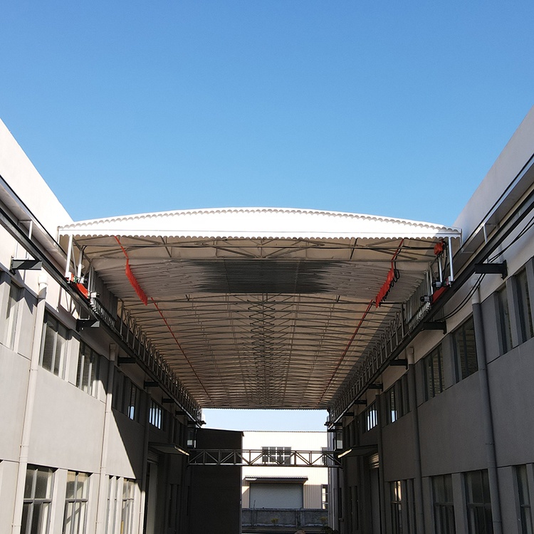 悬空电动推拉棚