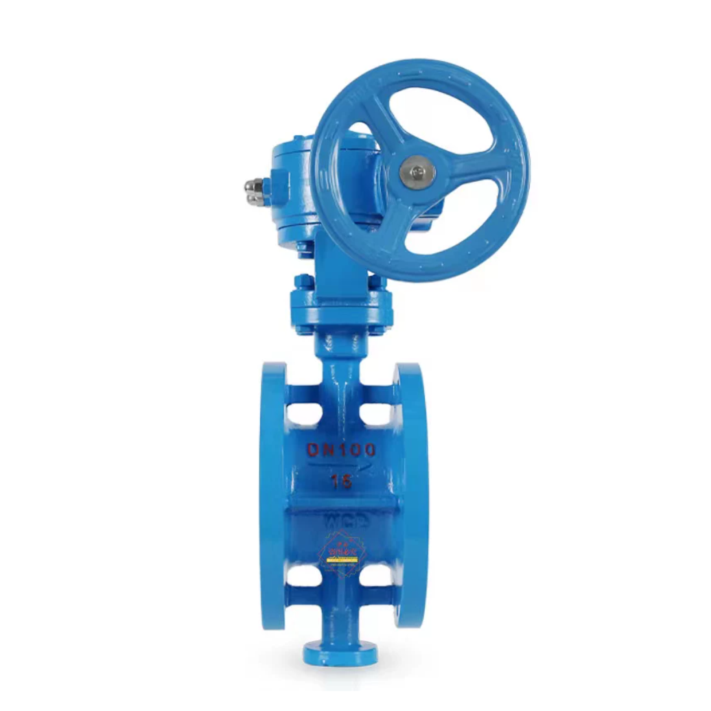 中核苏阀铸铁法兰蝶阀