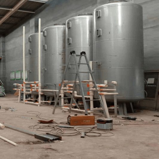 蛋白明胶离子交换设备 日产10吨 2000*1600*3000 食品级橡胶