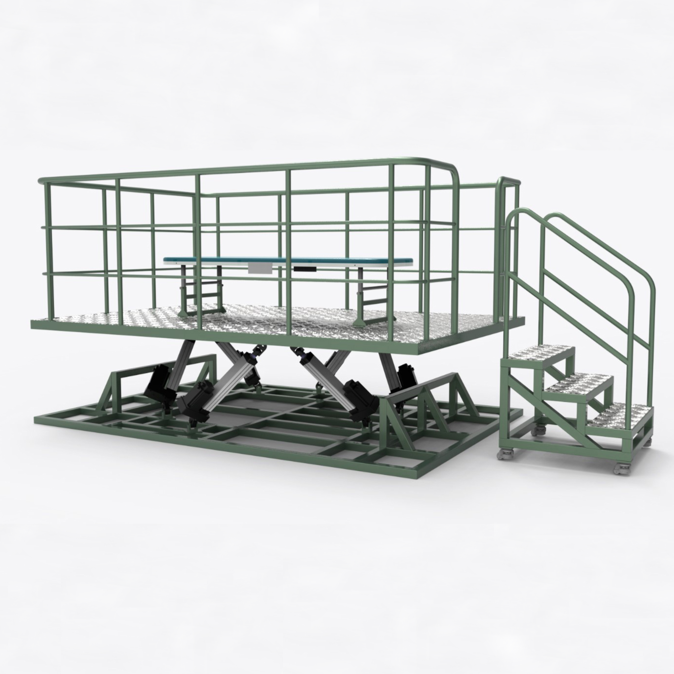 六自由度运动平台_六自由度摇摆台_厂家定制_南京拓维运动科技