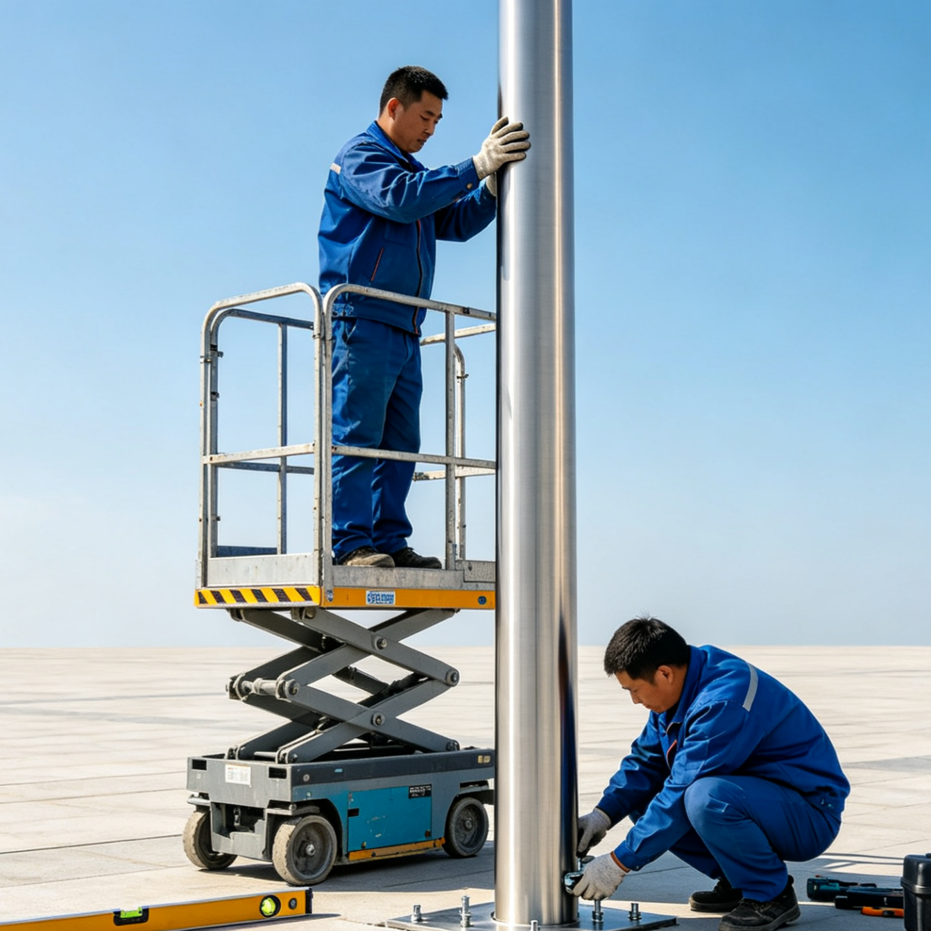 旗杆维修，旗杆安装