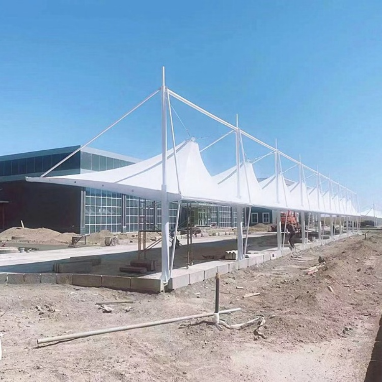 充电桩膜结构雨棚多少钱一平方