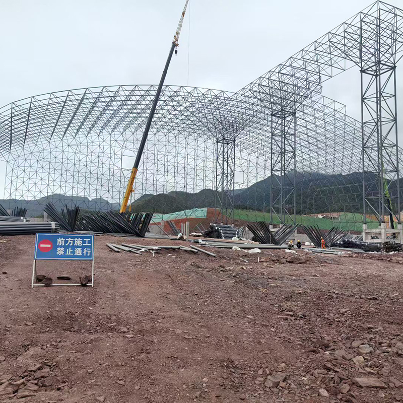 煤棚网架 高强度 选材优良 性价比优势高