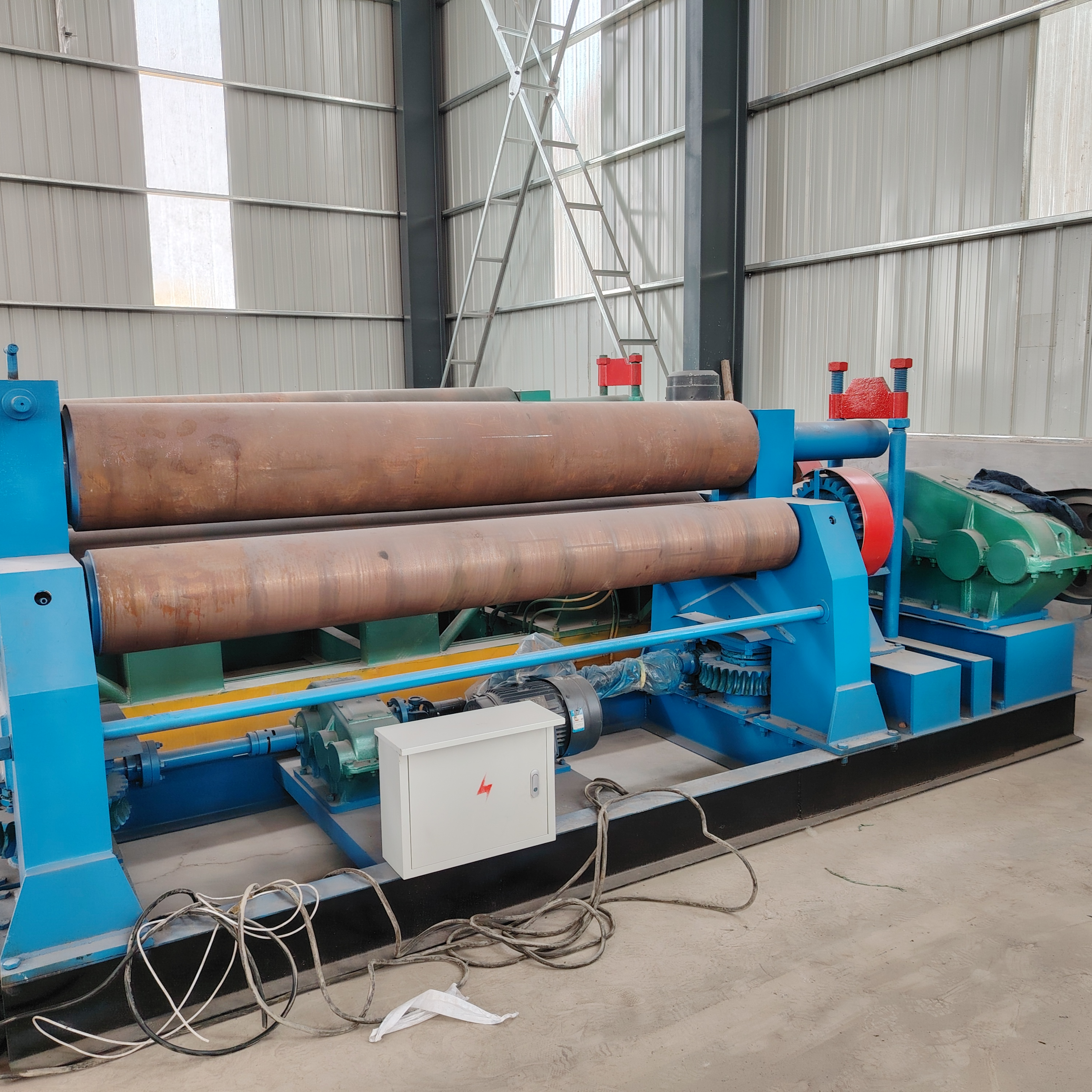 25*2500机械卷板机 一周成型卷圆机床 自动化程度高 建昌机械生产