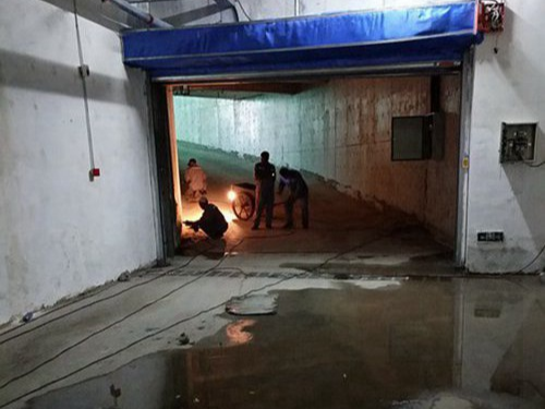 地下室堵漏时面临地下室下沉施工措施
