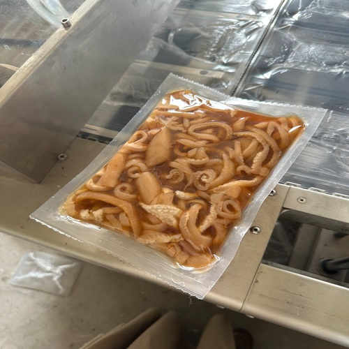 4斤装皮冻二手拉伸膜真空包装机