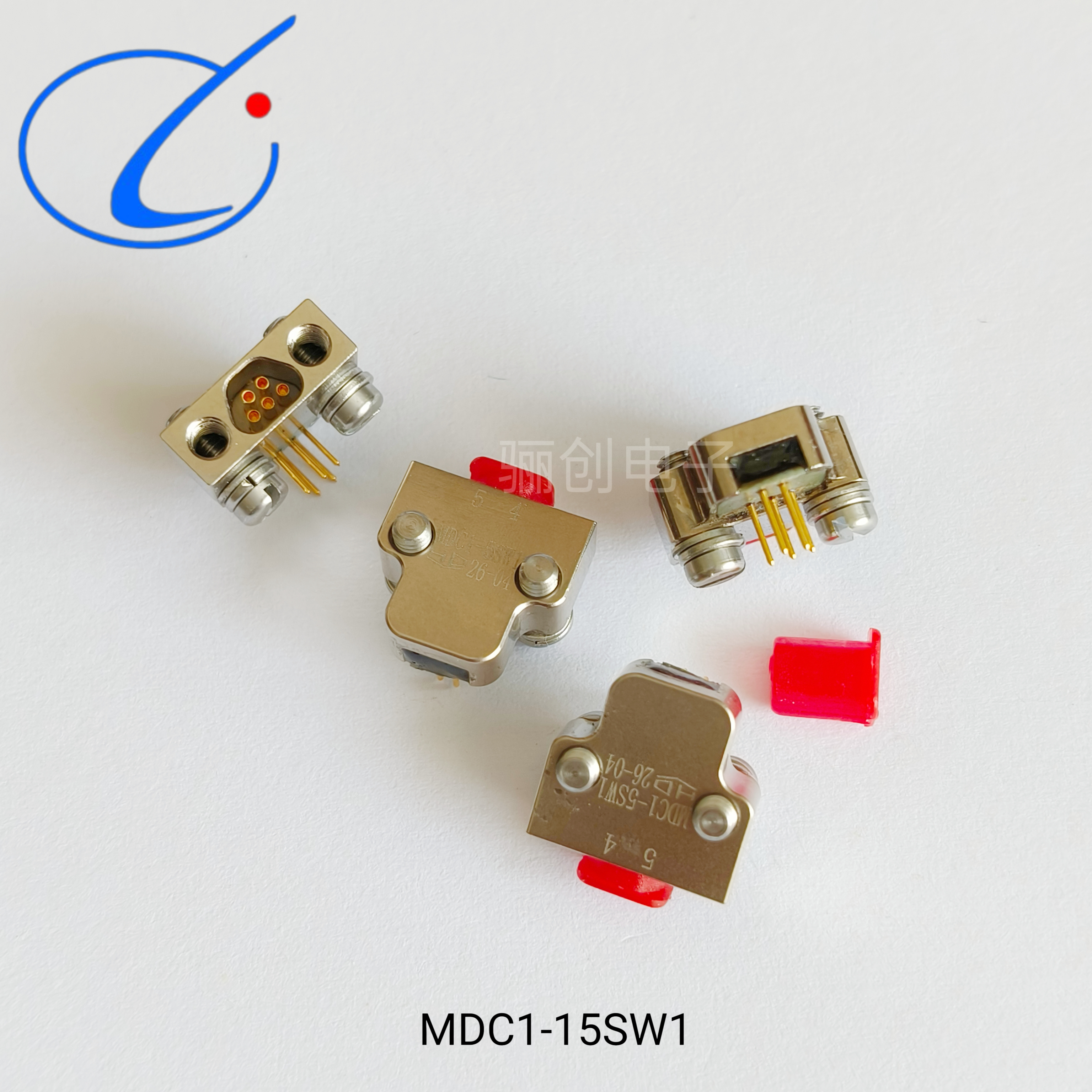MDC系列微矩形电连接器15芯 MDC1-15S1-300MM MDC1-15PL-300MM   MDC1-15SSL5