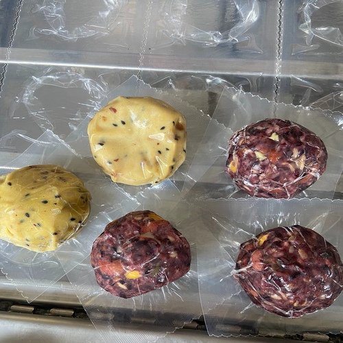 粘豆包 肉丸子二手拉伸膜真空包装机