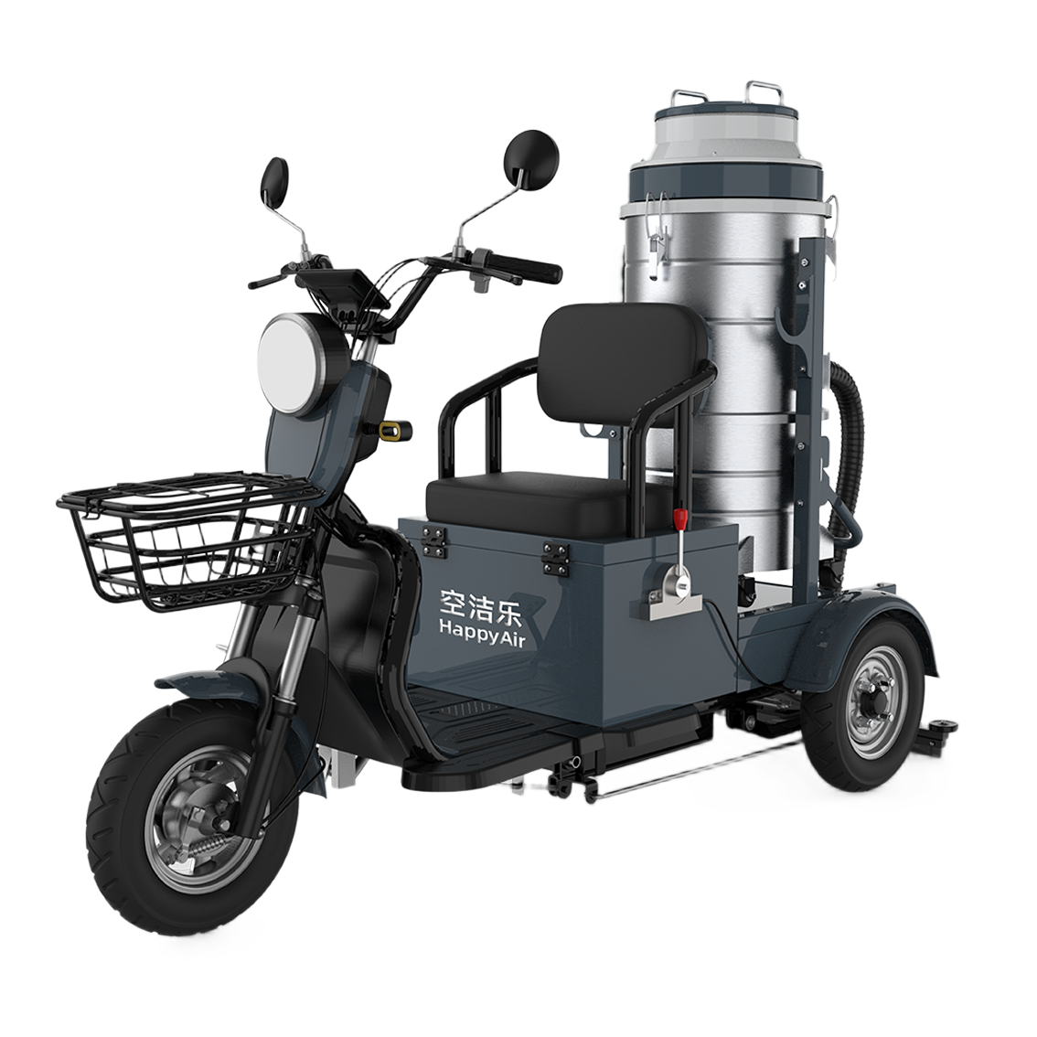 空洁乐VacDriving S3B三轮式工厂车间工业吸尘车