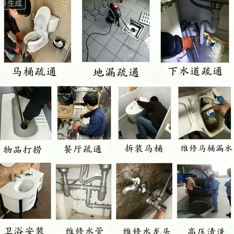 天津河西管道疏通 |清洗管道|专业马桶疏通上门服务