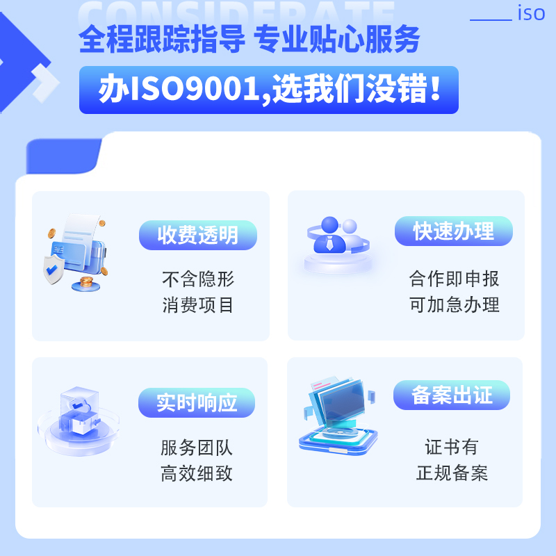 ISO三大系认证