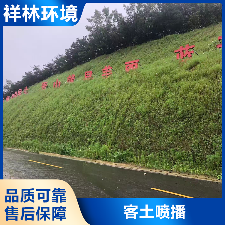 喷播植草护坡