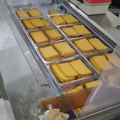 豆腐皮二手拉伸膜真空包装机