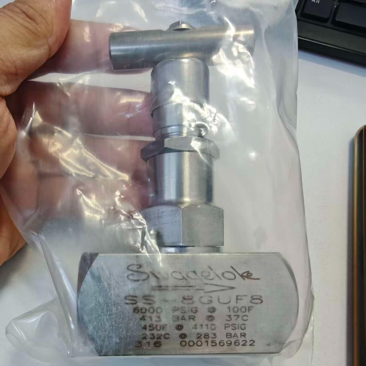 美国SwageIok世伟洛克针型阀SS-8GUF8针阀HOKE派克parker