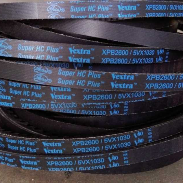 XPB2600/5VX1030 V80盖茨GATES有齿三角带XPB2650耐高温空压机皮带