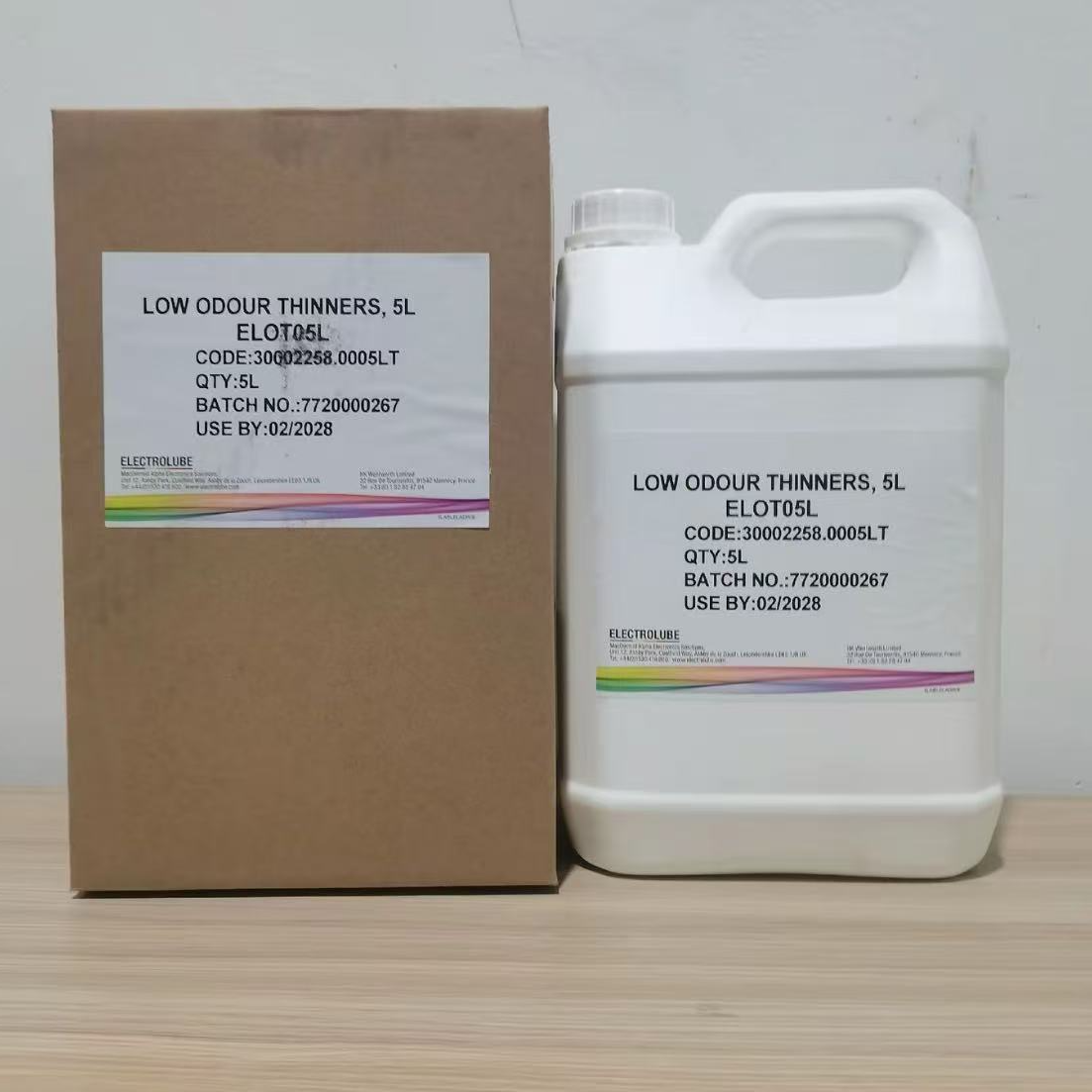 易力高ELECTROLUBE 高性能聚氨脂三防漆URC专用稀释剂LOT