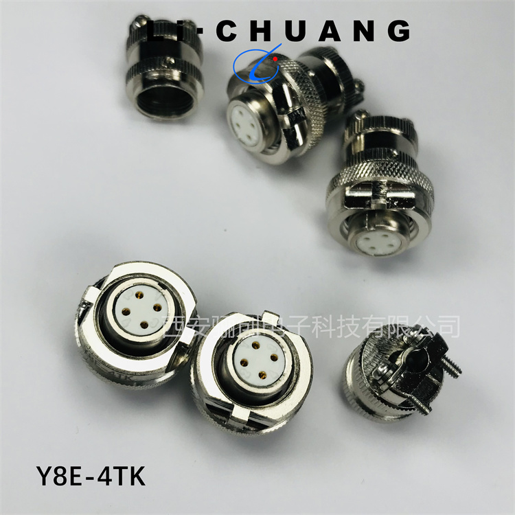 Y8C系列列圆形电连接器 Y8C-4ZJL  Y8C-4ZKB  Y8C-4TK  Y8C-4TJ Y8E-4TK  Y8E-4ZJB