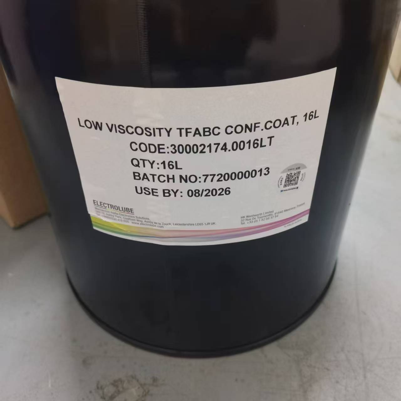 英国易力高无芳烃三防漆TFABC16L