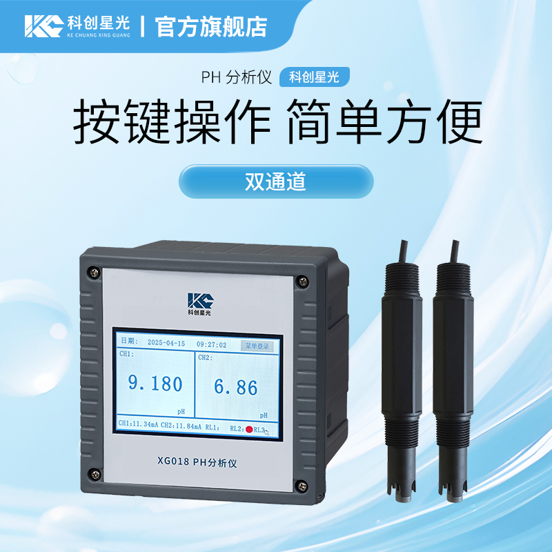 XG018 PH分析仪(双通道)) 