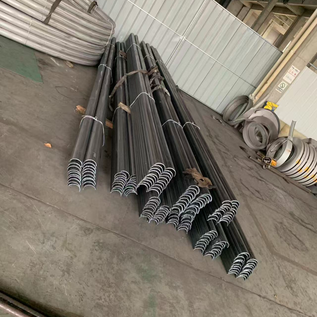 换热器半管 高强度碳钢材质 罐体外半管 专属定制