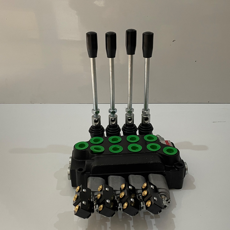 SKBTFLUID品牌ZT12-4带微动开关液压多路换向阀