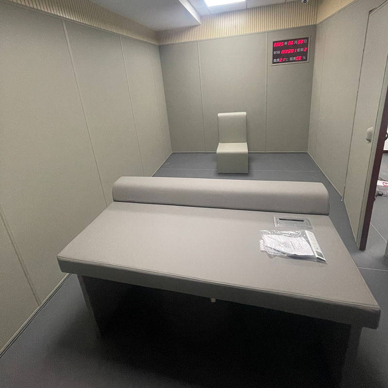 办案区谈话室防撞桌椅软包 全包覆防护防磕碰 软包工程 厂家海关阻燃防撞软包 防撞墙软包安装方法