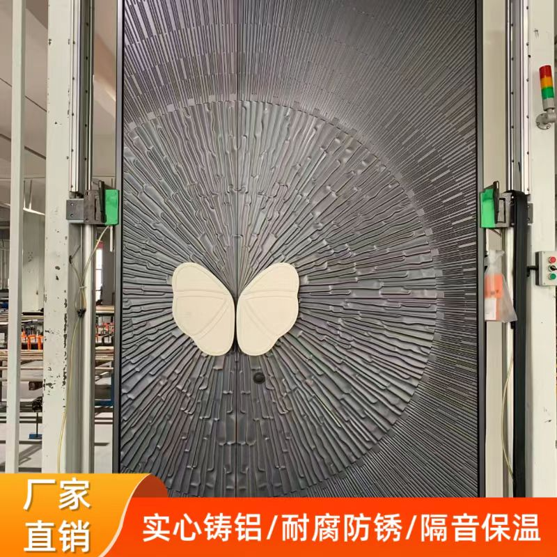 铸铝门
