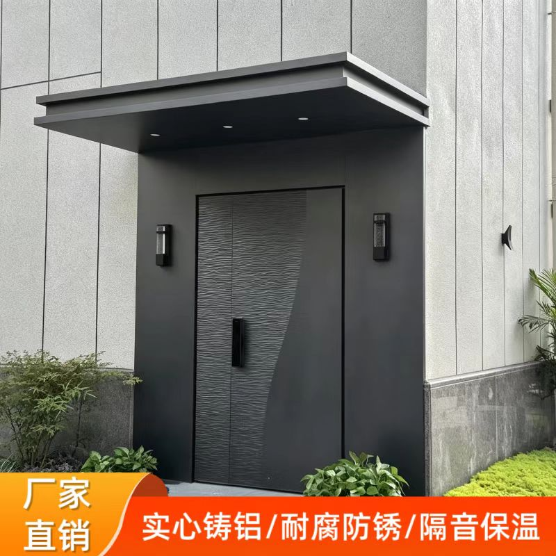 铸铝门