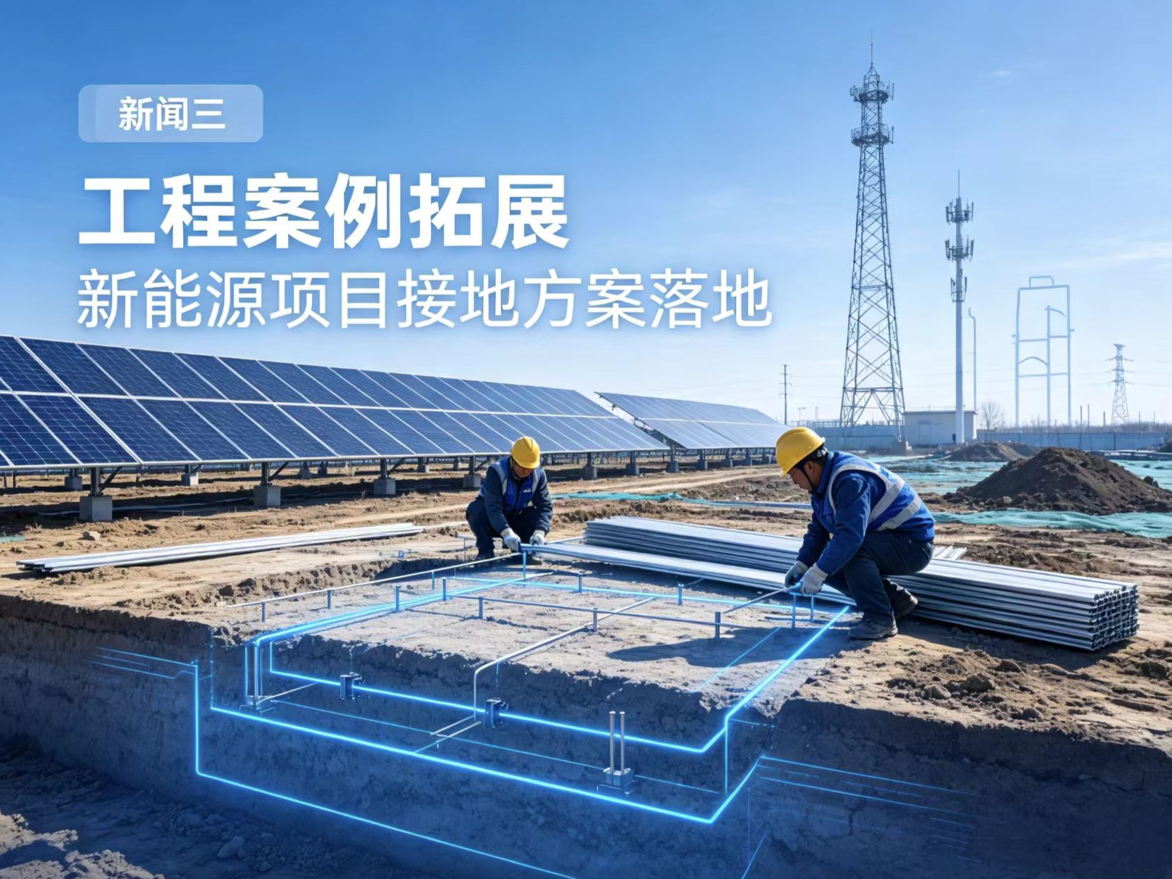 拓展全国工程市场，河北畅浩防雷多款接地材料服务多地重点项目