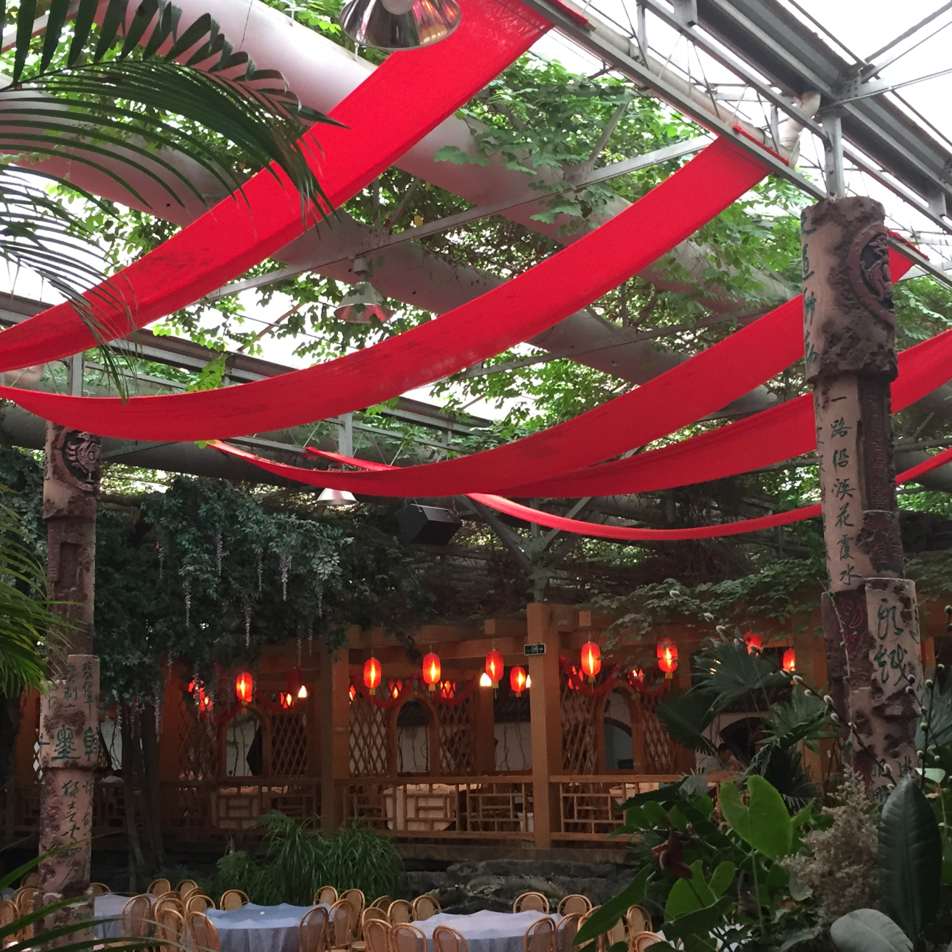 布袋风管——植物园