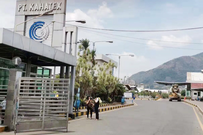 印尼工厂气浮机调试现场