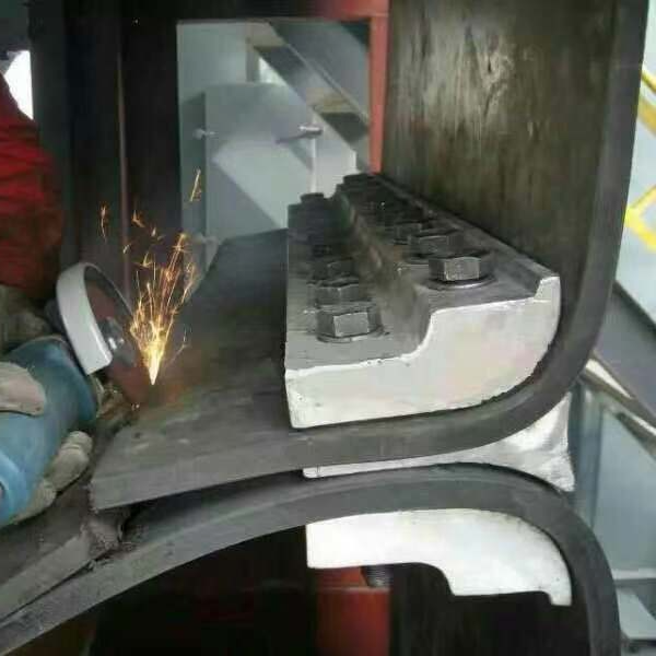联众 提升机皮带接头用夹板 铝合金夹具