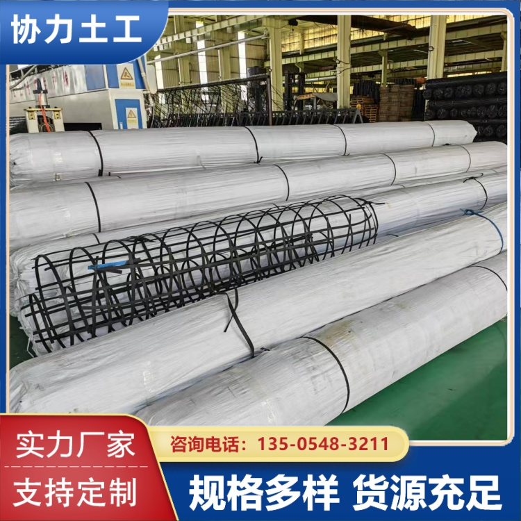 涤纶土工格栅 复合玻纤格栅 软土地基加筋道路加固