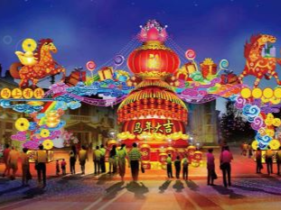 再设计彩灯的时侯如何去抒发出其特色