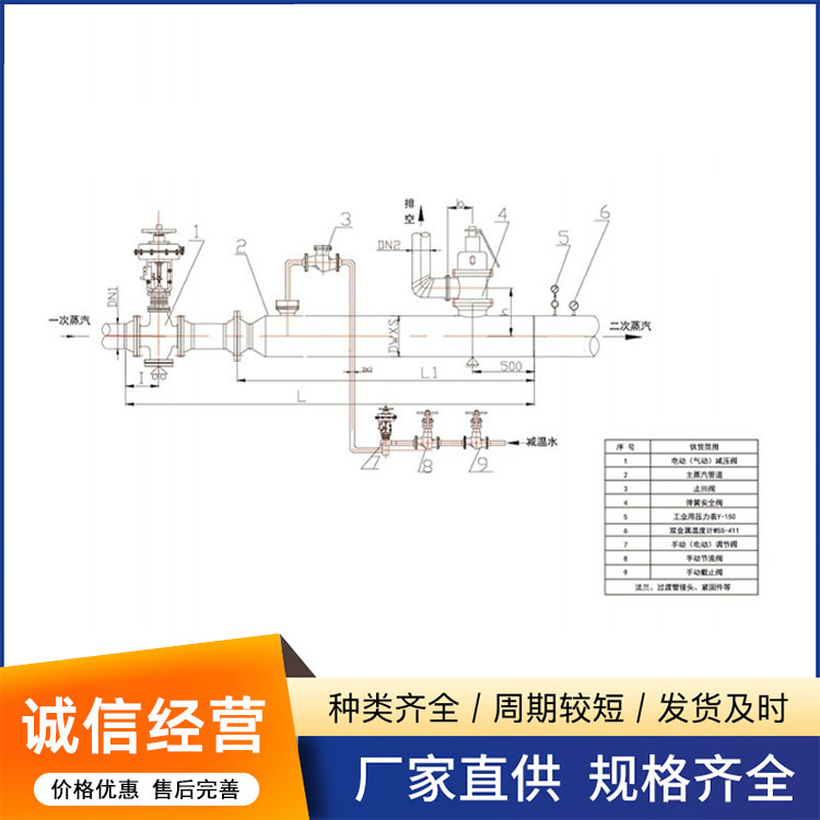 WY-09/WY-10型小流量直行程减温减压装置