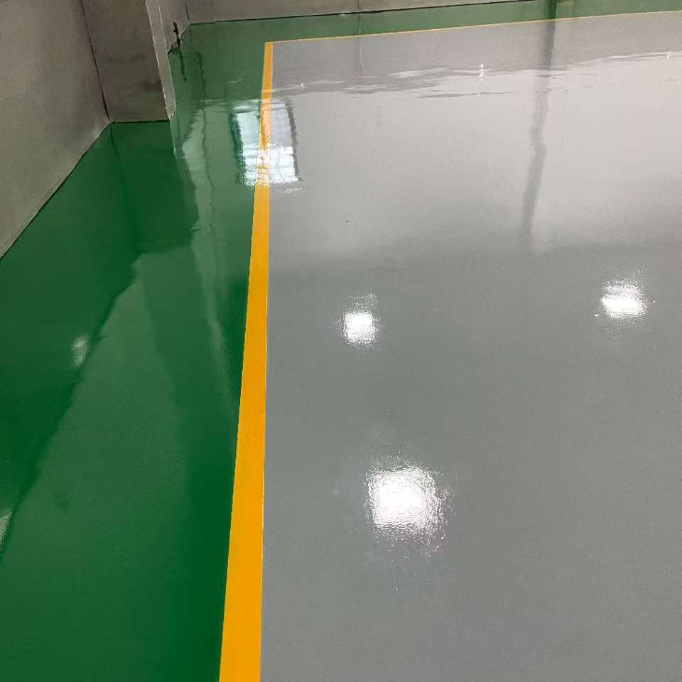 福阔地坪 天津武清环氧地坪漆自流平施工 厂房车间地面翻新工程