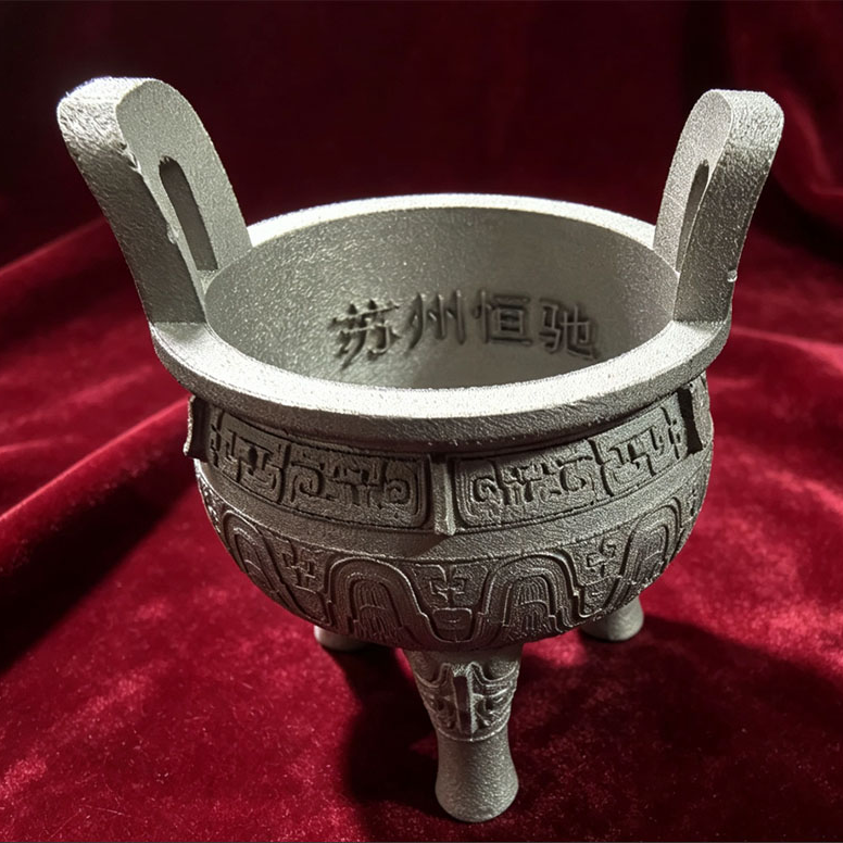 316L不锈钢激光3D打印鼎的工艺原理及制作流程