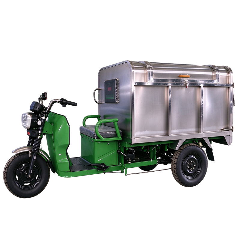 1800L不锈钢 电动三轮垃圾车